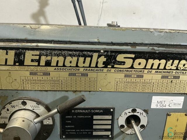 Horizontal lathes  Ernault Cholet 550 1981 Ernault Somua Cholet 550