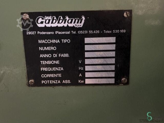 Multiblade saws Gabbiani SA 350 1981 Gabbiani SA 350