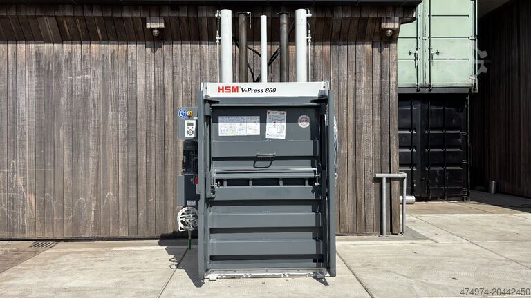 Ballenpresse, Abfallpresse, Pressen, Recycling HSM 860