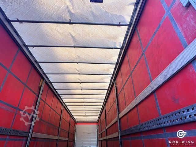Auflieger mit Pritsche & Plane SCHMITZ CARGOBULL Curtainsider Standard XL Lift
