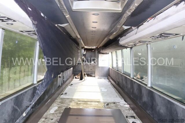 Reisebus Van Hool EX 16 M / Fire damaged / Seats available