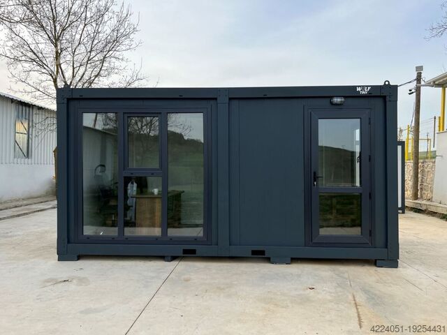 Wohncontainer Wolf Tiny Wohncontainer|Baucontainer Black Diamond