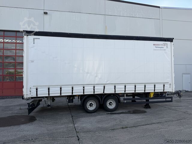 Open trailer with tarp Möslein TPW 105 D  Tandem- Planenanhänger