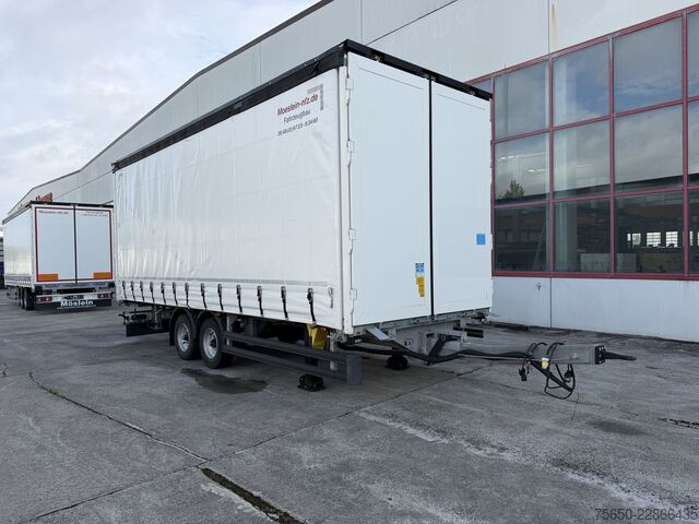 Open trailer with tarp Möslein TPW 105 D  Tandem- Planenanhänger