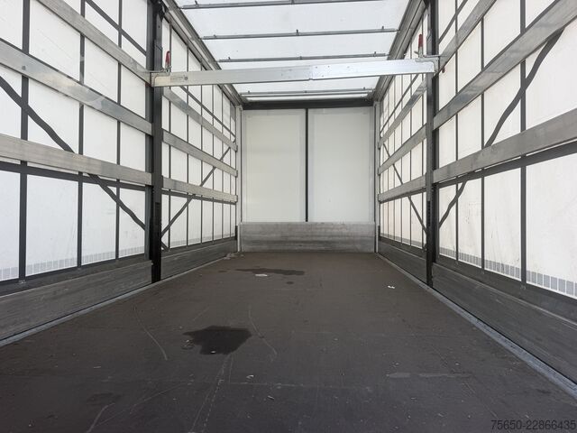 Open trailer with tarp Möslein TPW 105 D  Tandem- Planenanhänger