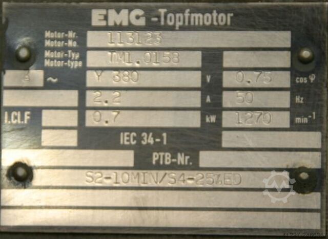 Elektrische Stellantriebe EMG Drehmo D120-A-10