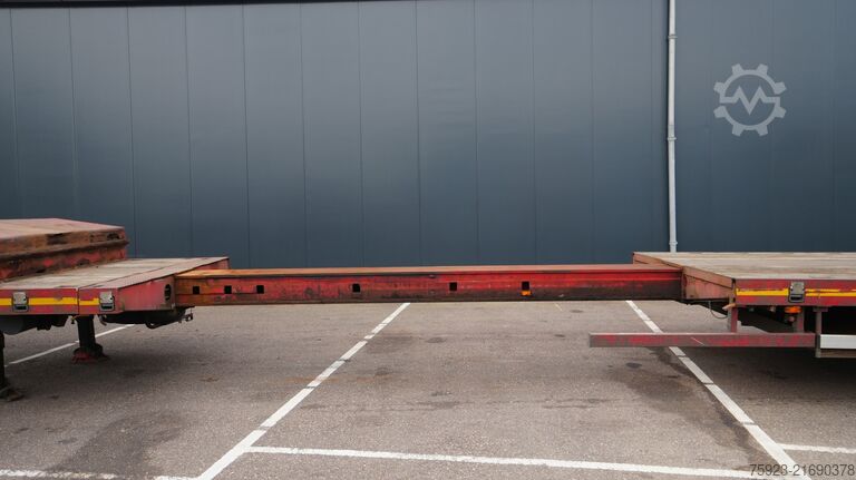 Semi-Tieflader Nooteboom MCO-48-03V 3 axle semi low loader extendable