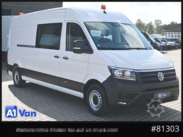 High top van VW Crafter Kasten Maxi Mixto, Klima, RFK, 5-Sitzer