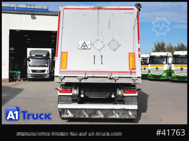 Tipper semitrailer STAS S300CX. 45m³ Alu schlammdicht  Pendelklappe 200 tkm