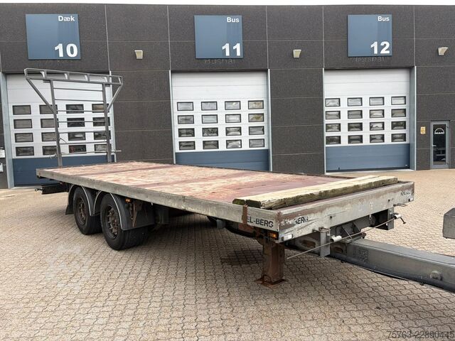 Loading platform Mercedes-Benz Actros 1836 Streamspace 4x2 + Kelberg trailer 2014