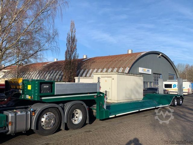 Tieflader-Sattelauflieger PAVIC 2-Achs Forstmaschinen Tieflader Typ: STLT2Z