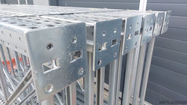 Regallänge: 37.320 mm / St.: 2200x1100mm META Thyssen Multipal S Palettenregalanlage Regalanlage