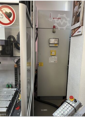 Die-sinking EDM machine with automation Exeron EDM312MF30+AWEX100/5