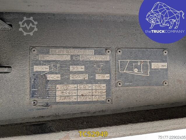 Sliding tarpaulins Fruehauf 