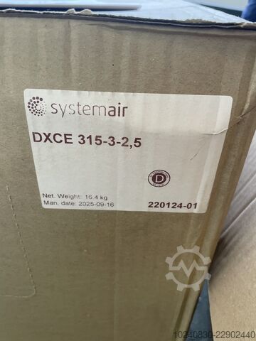 Evaporator coil for direct expansion Systemair DXCE 315-3-2,5