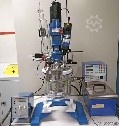 IKA LR 2000 V laboratory reactor complete set Ultra-Turrax T25 RE 162 P water bath LT5 IKA LR 2000 V