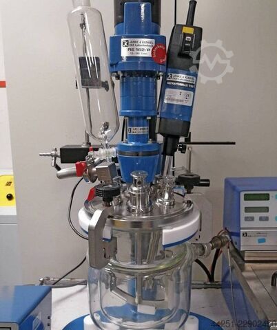IKA LR 2000 V laboratory reactor complete set Ultra-Turrax T25 RE 162 P water bath LT5 IKA LR 2000 V