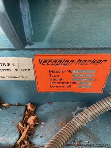 HEAVY DUTY WOOD SHREDDER VECOPLAN VAZ 80