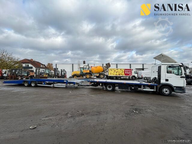 Autotransporter LKW MAN TGL 8.220 Anhänger/Seilwinde/Funk/Nutzlast:8290 kg