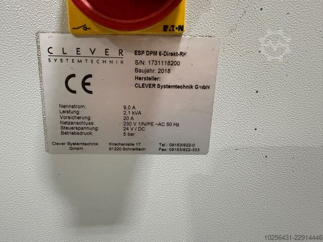 Labeling equipment Clever Systemtechnik ESP DPM 6-Direkt-RH