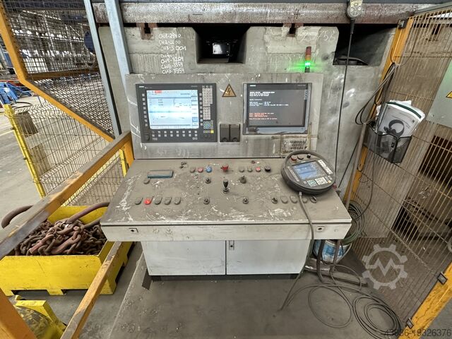 Weld edge beveling machine 8000 mm MIBA LNF 65