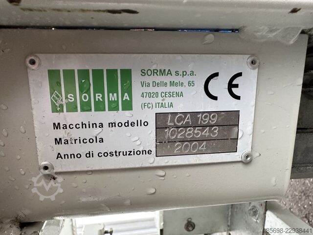 Sorma chain conveyor 62,5 cm x 25 cm SORMA 