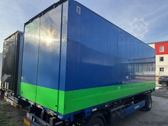 Swap chassis trailer KRONE KOFFER-WECHSELBRüCKE  DRY BOX WK 7,3 STG