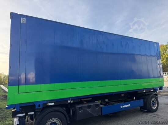 Swap chassis trailer KRONE KOFFER-WECHSELBRüCKE  DRY BOX WK 7,3 STG, NEUWERTIG