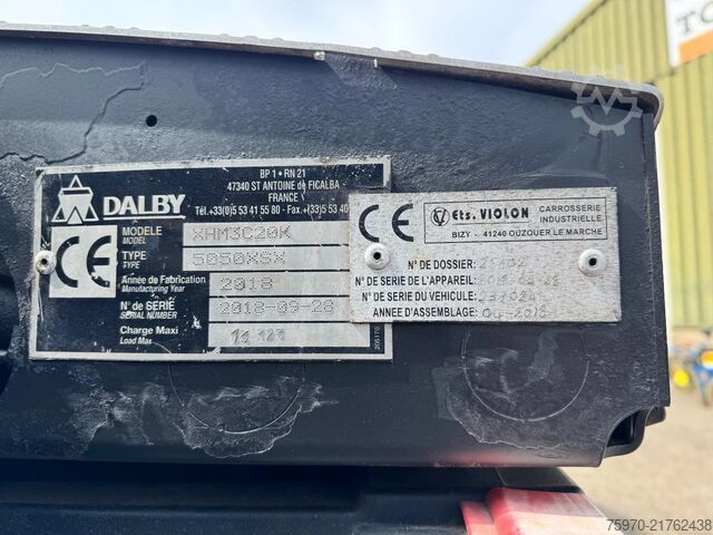 Hook arm system Scania R450 XT 6X4 2018 RETARDER HAAKARM