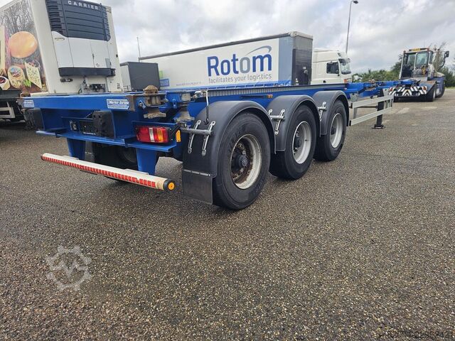 Transport von Containern MENKE JANZEN 40 FOOT STRAIGHT / 2 X 20/30 FOOT./ BPW DRUM / ...