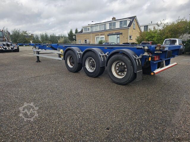 Transport von Containern MENKE JANZEN 40 FOOT STRAIGHT / 2 X 20/30 FOOT./ BPW DRUM / ...