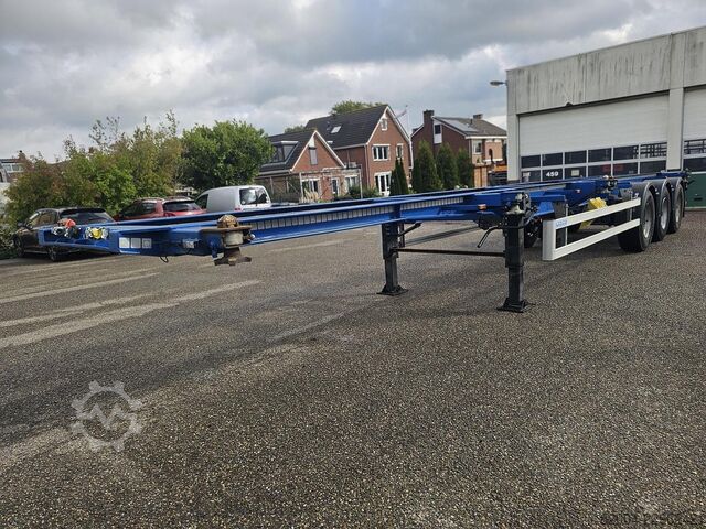 Transport von Containern MENKE JANZEN 40 FOOT STRAIGHT / 2 X 20/30 FOOT./ BPW DRUM / ...