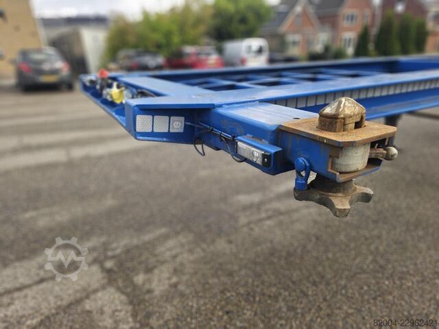 Transport von Containern MENKE JANZEN 40 FOOT STRAIGHT / 2 X 20/30 FOOT./ BPW DRUM / ...