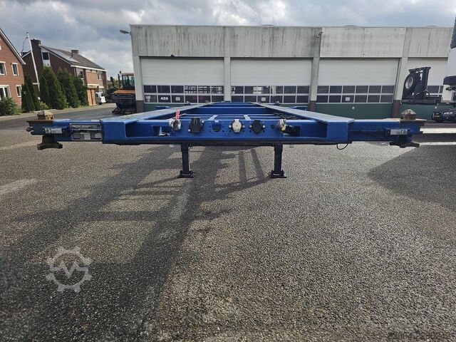 Transport von Containern MENKE JANZEN 40 FOOT STRAIGHT / 2 X 20/30 FOOT./ BPW DRUM / ...