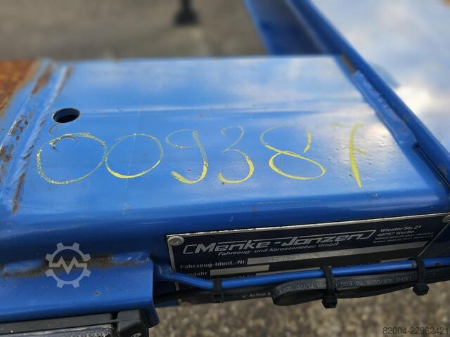 Transport von Containern MENKE JANZEN 40 FOOT STRAIGHT / 2 X 20/30 FOOT./ BPW DRUM / ...