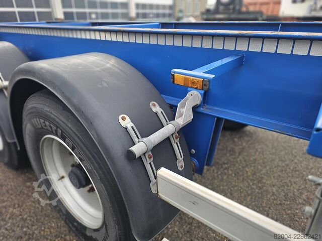 Transport von Containern MENKE JANZEN 40 FOOT STRAIGHT / 2 X 20/30 FOOT./ BPW DRUM / ...