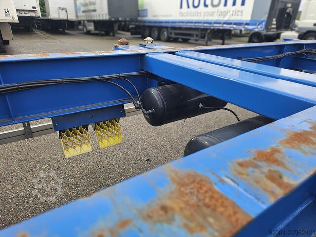 Transport von Containern MENKE JANZEN 40 FOOT STRAIGHT / 2 X 20/30 FOOT./ BPW DRUM / ...