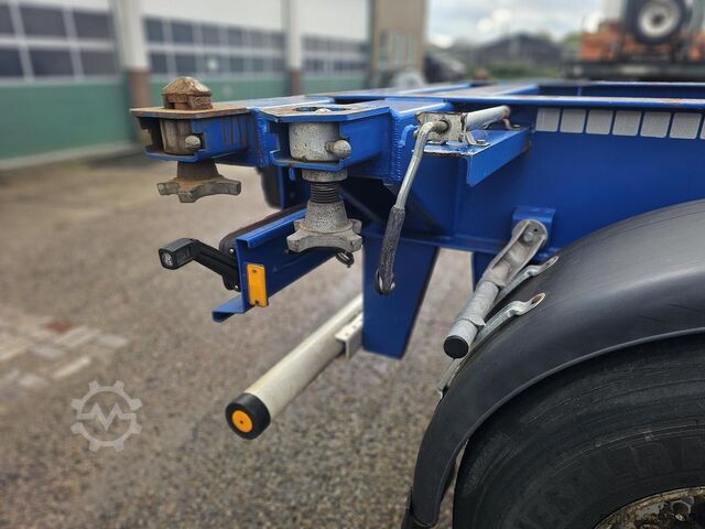 Transport von Containern MENKE JANZEN 40 FOOT STRAIGHT / 2 X 20/30 FOOT./ BPW DRUM / ...