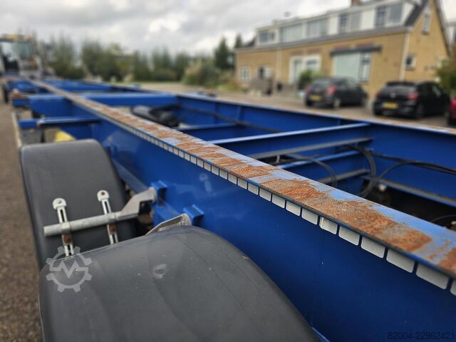 Transport von Containern MENKE JANZEN 40 FOOT STRAIGHT / 2 X 20/30 FOOT./ BPW DRUM / ...