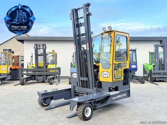 Vierwegestapler Combilift C4000 GAS DUPLEX 5500MM POSITIONER