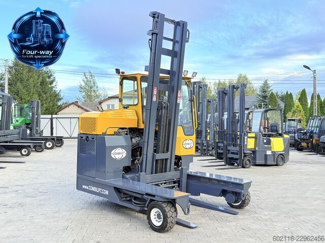 Vierwegestapler Combilift C4000 GAS DUPLEX 5500MM POSITIONER
