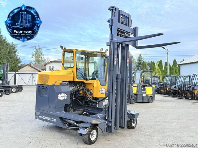 Vierwegestapler Combilift C4000 GAS DUPLEX 5500MM POSITIONER