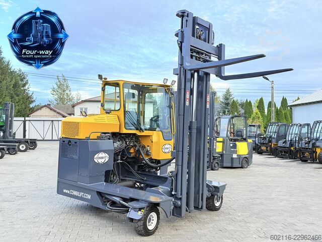 Vierwegestapler Combilift C4000 GAS DUPLEX 5500MM POSITIONER