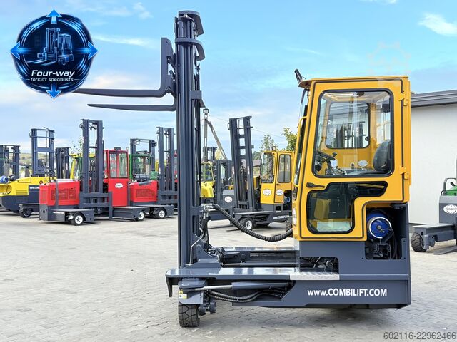 Vierwegestapler Combilift C4000 GAS DUPLEX 5500MM POSITIONER