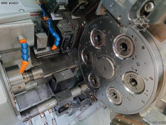 Cnc multispindle lathe TORNOS MSwiss 6X14