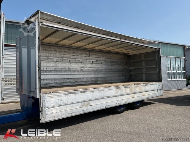 Box trailer KEPPLER Keppler Getränke *Schwenkwand *Stapleraufnahme
