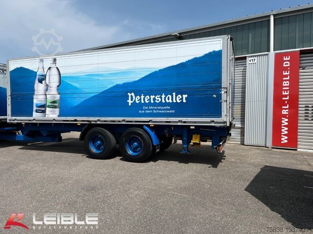 Box trailer KEPPLER Keppler Getränke *Schwenkwand *Stapleraufnahme