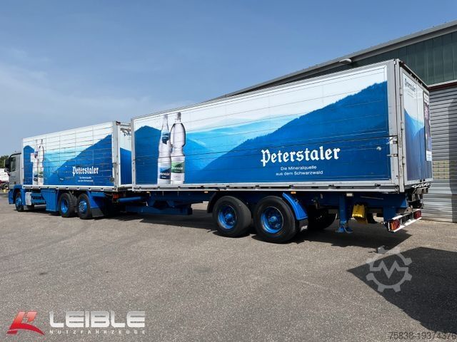 Beverage trailer KEPPLER Keppler Getränke *Schwenkwand *Stapleraufnahme