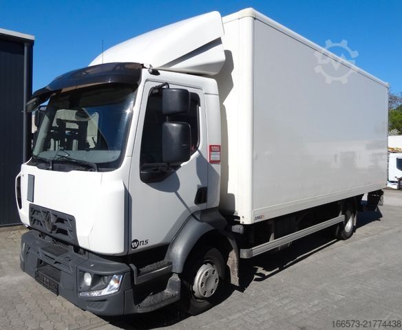 Box van RENAULT D220 7.5T Koffer LBW AC