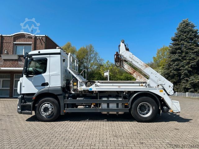 Skip truck MERCEDES-BENZ 1836 Meiller Absetzer 4x2